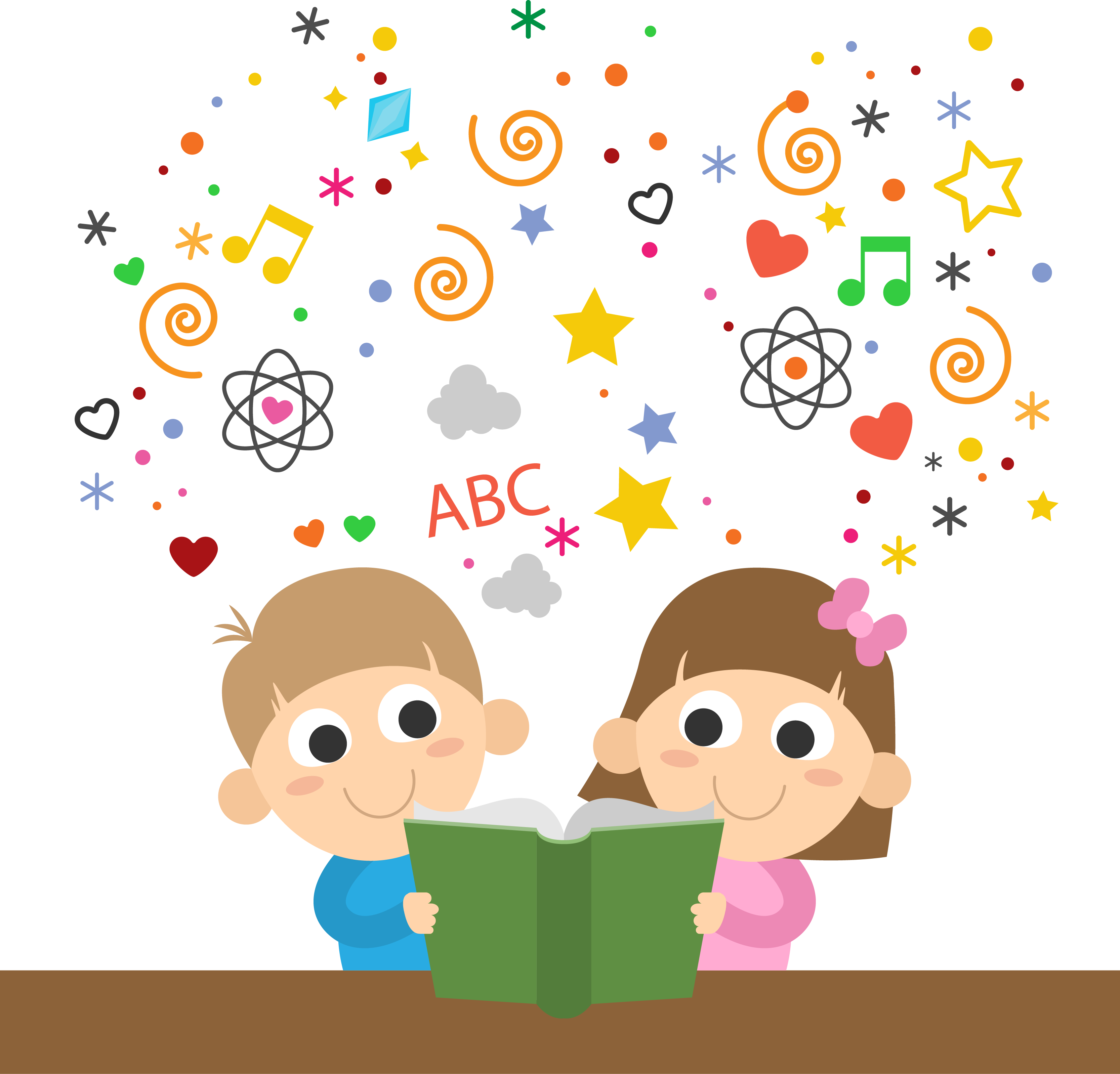 Children Vector School Child - سورة الفاتحة للاطفال Clipart (3333x3197), Png Download