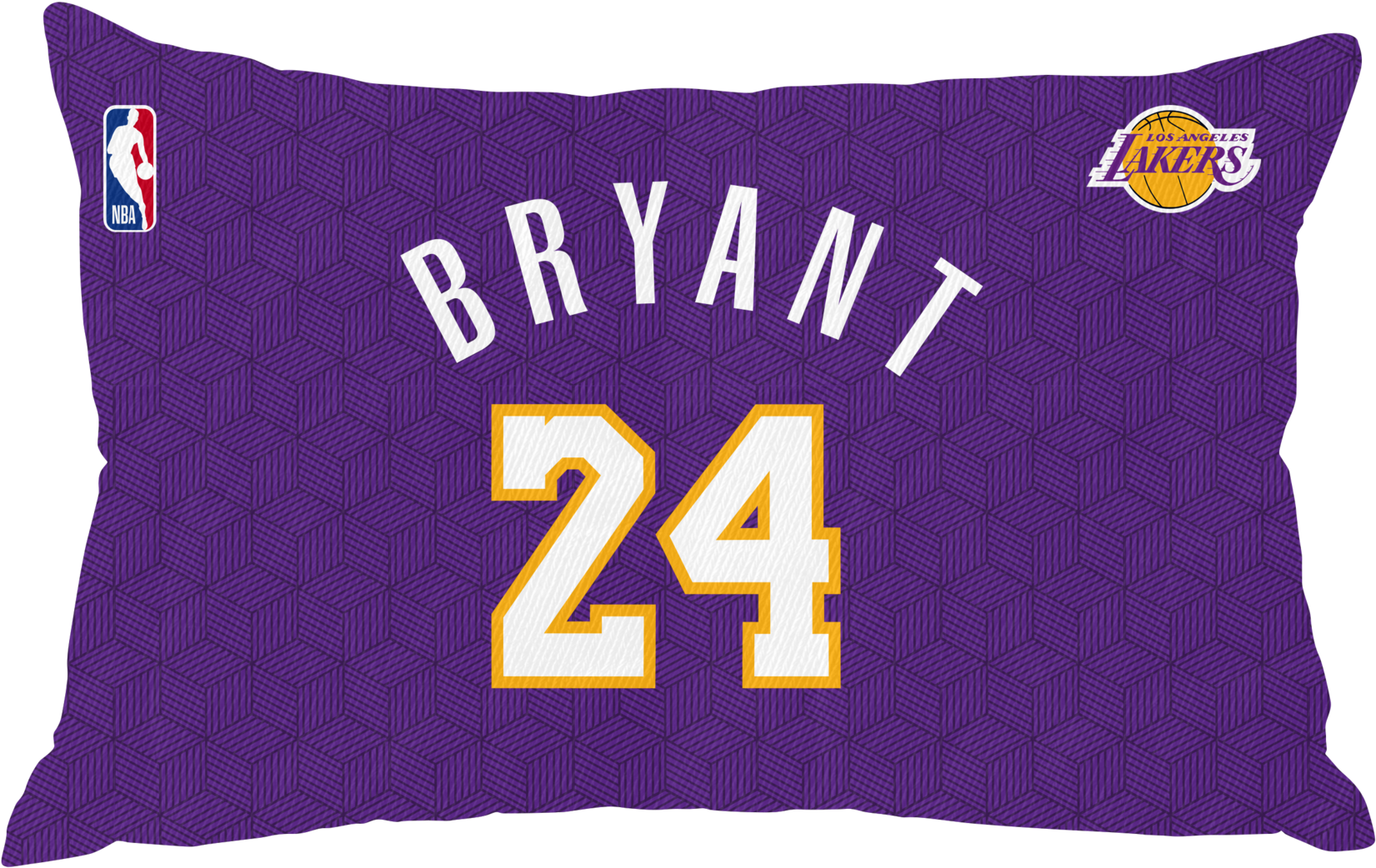 Kobe Bryant Pillow Case Number - Angeles Lakers Clipart (1651x1042), Png Download