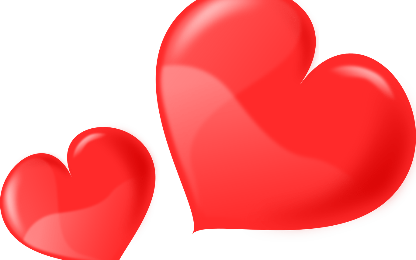 Free Heart Vector, Download Free Clip Art, Free Clip - Clip Art - Png Download (1368x855), Png Download