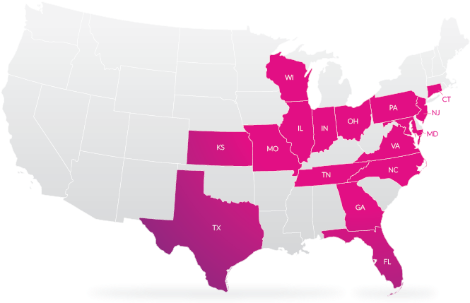 Usa-map - James Buchanan Election Map Clipart (720x445), Png Download
