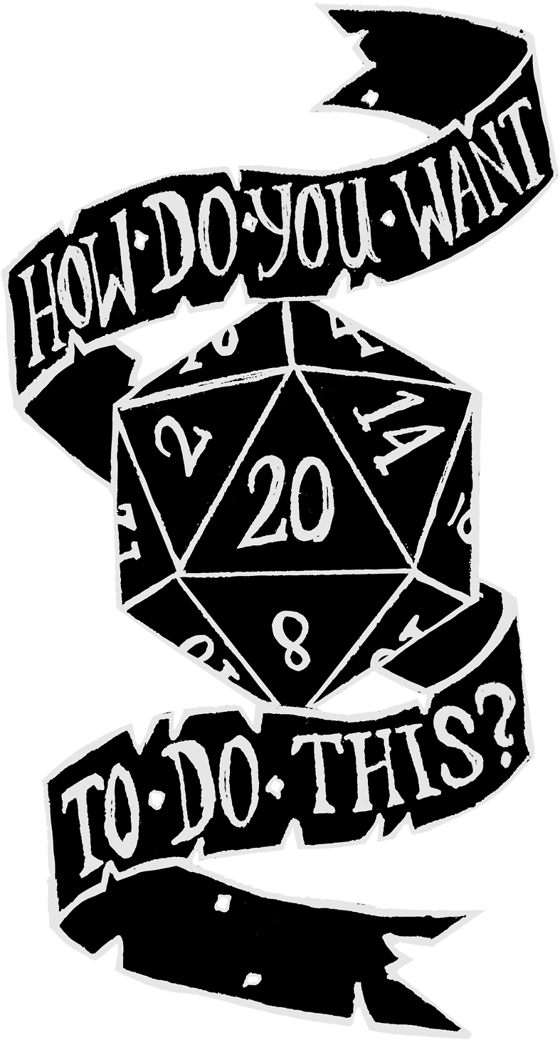 D20 Clipart Critical - Critical Role How Do You Want To Do This - Png Download (1280x1707), Png Download