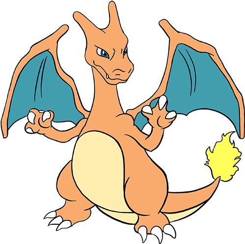 How To Draw Charizard Step - Drawing Charizard Clipart (678x600), Png Download