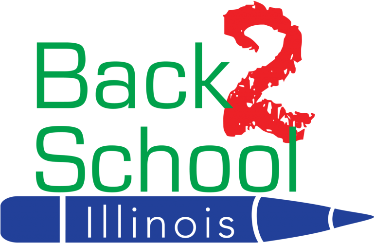 Back 2 School - Back 2 School Illinois Clipart (768x624), Png Download