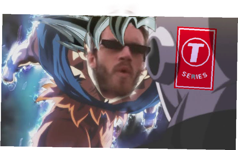 Pewdiepie Goes Ultra Instinct, - Goku Limit Breaker Hd Clipart (832x554), Png Download