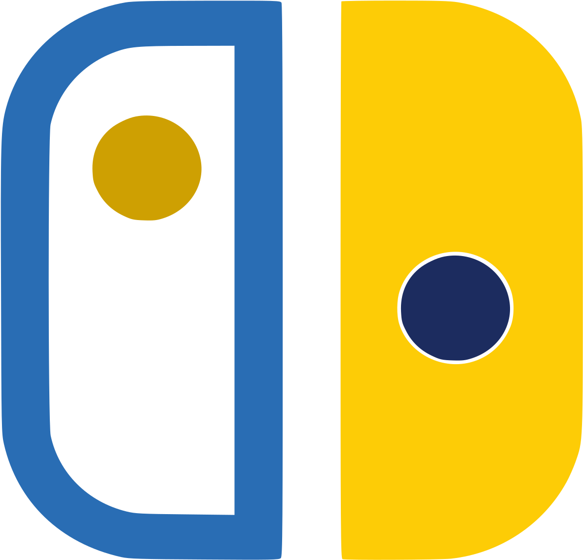 Nintendo Switch Logo Pokemon Godteamfra Png Png Switch - Yellow Nintendo Switch Logo Clipart (1500x1500), Png Download