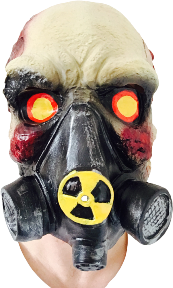 Toxic Gas Mask Latex - Mask Clipart (817x1024), Png Download
