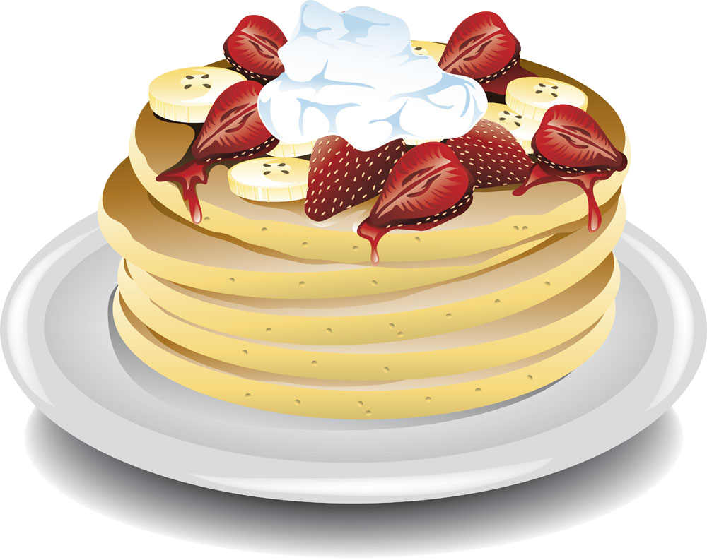 Clipart Transparent Download Clipart Pancakes - Pancake - Png Download (1000x793), Png Download