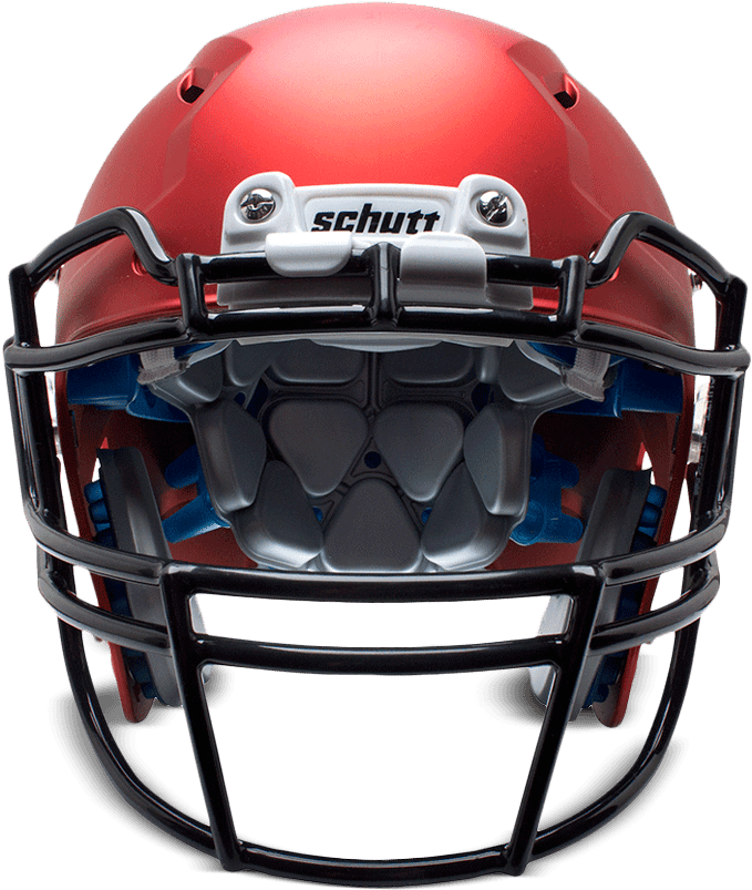 Varsity Football Helmet - Football Helmet Front Png Clipart (900x900), Png Download