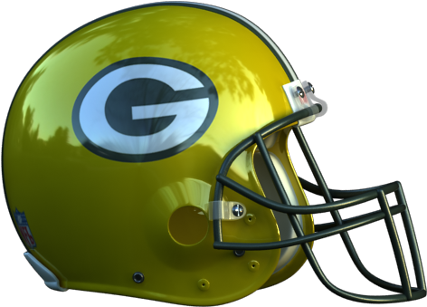 Green Bay Packers Helmet Green Bay Packers - Carolina Panthers Clipart (640x480), Png Download