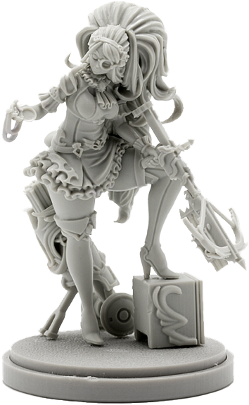 Kingdom Death Investment Sniper Clipart (530x700), Png Download