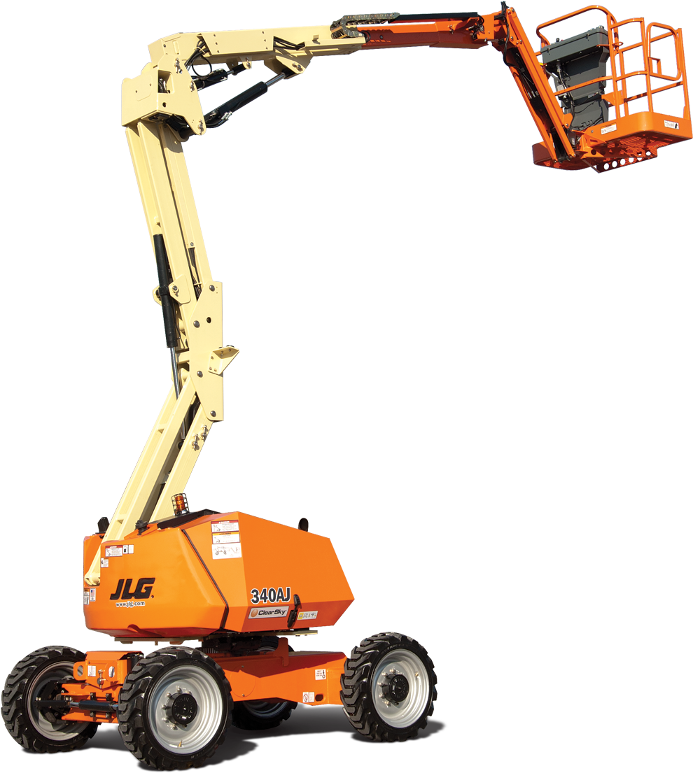 Articulating Boom Lift - 40 Articulating Boom Lift Clipart (1600x1200), Png Download