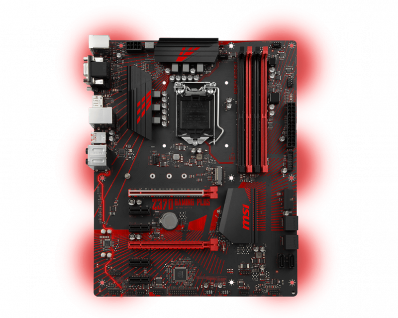 Msi Z370 Gaming Plus Image - Msi Z370 Gaming Plus Clipart (800x639), Png Download