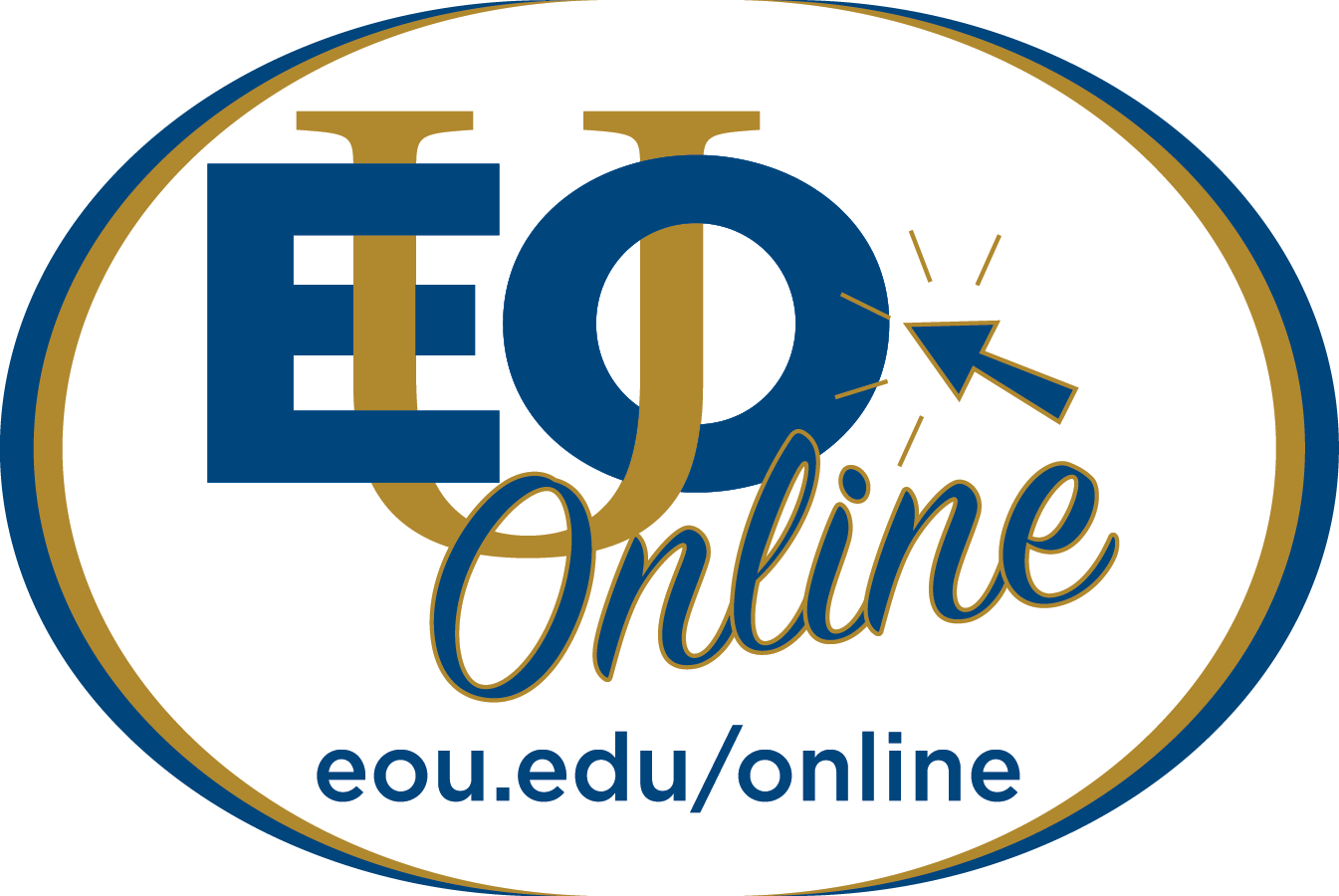 Eastern Oregon University Online Programs Logo - Circle Clipart (1345x900), Png Download