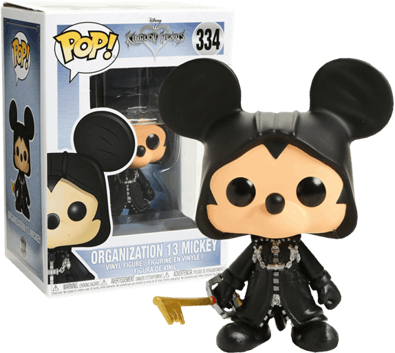 Pop Vinyls - Funko Pop Mickey Organization 13 Clipart (600x600), Png Download