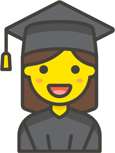 Student Emoji - Woman Judge Vector Clipart (866x650), Png Download