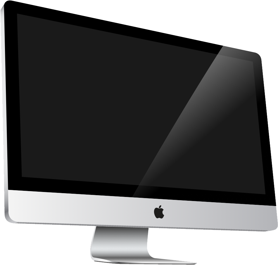 Mac Transparent Background Png - Apple Imac Clipart (1151x959), Png Download