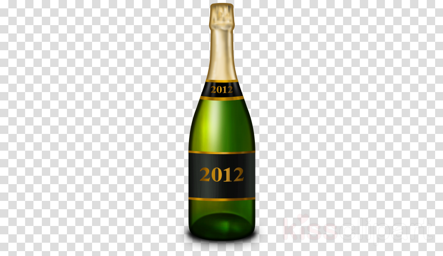 Cartoon Champagne Bottle Png Clipart Champagne Clip - Rocket Silhouette Transparent Background (900x520), Png Download