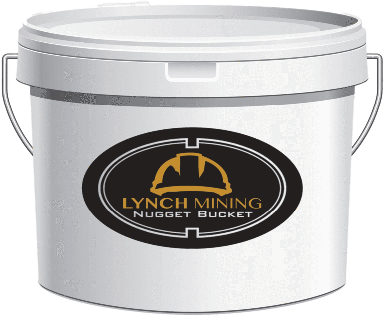 Lynch Mining® Nugget Bucket - Lynch Mining Nugget Bucket Clipart (770x635), Png Download