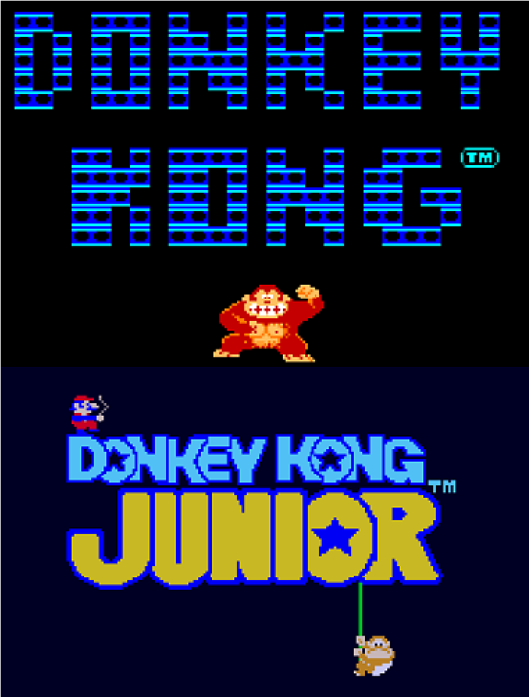 Donkey Kong Level Png - Donkey Kong Arcade Clipart (1000x1000), Png Download
