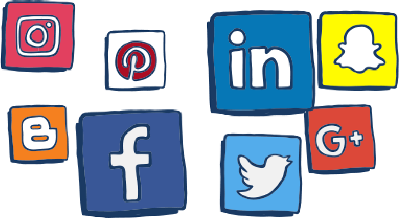 Aware Social Media Clipart (1400x839), Png Download