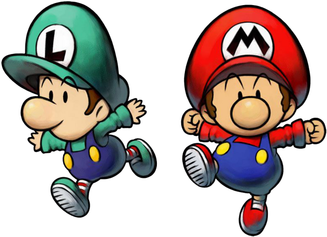 Resultados Da Pesquisa De Http - Baby Mario And Luigi Partners In Time Clipart (800x657), Png Download