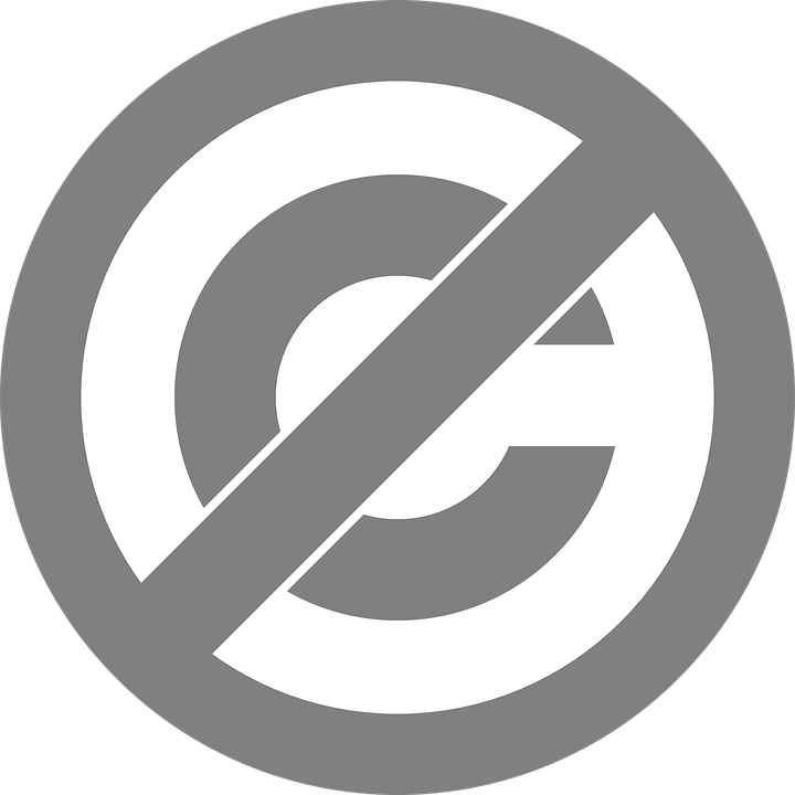Cc0, License, Icon, Symbol, Copyright, Sign - No Copyright Png Clipart (720x720), Png Download