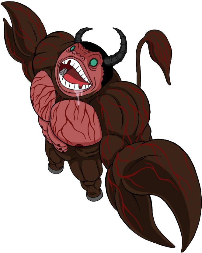Scorpion Demon Cattle - Demon Cow Clipart (799x881), Png Download
