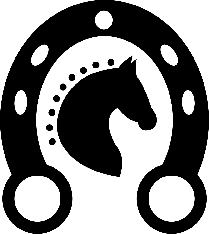 Black Head In - Imagens De Cavalo Preto E Branco Clipart (878x981), Png Download