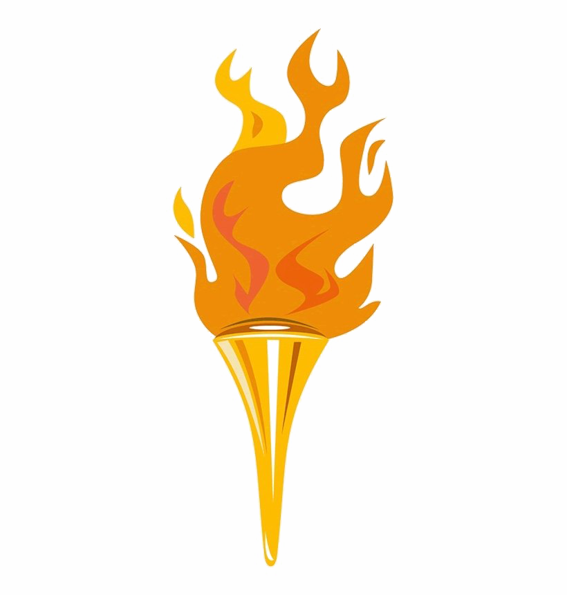Olympic Torch Png Image - Olympic Torch Clipart (820x860), Png Download