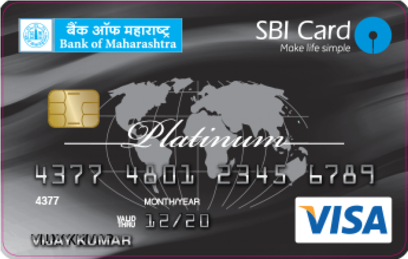 Oriental Bank Of Commerce Sbi Visa Credit Card Image - Wings Financial Debit Card Clipart (800x640), Png Download