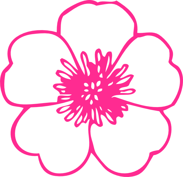 Download Flower Svg Clip Arts 600 X 582 Px Flower Clip Art Free Png Download Large Size Png Image Pikpng