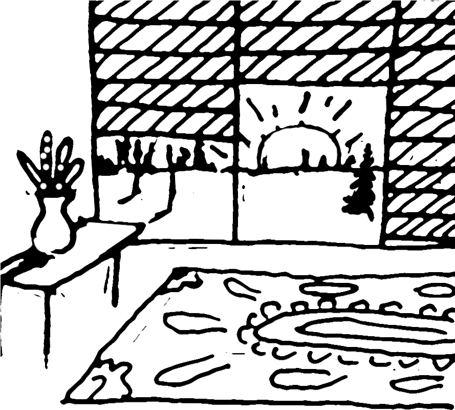 Motorized Shades - Cartoon Clipart (888x836), Png Download