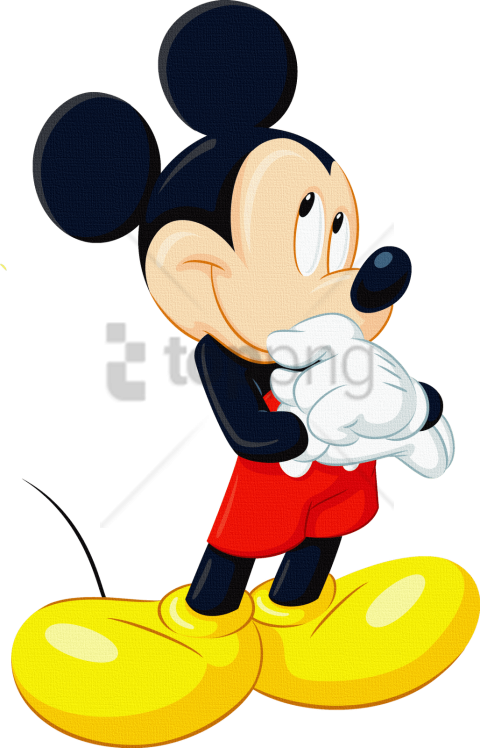 Imagens Do Mickey Png Clipart (480x748), Png Download