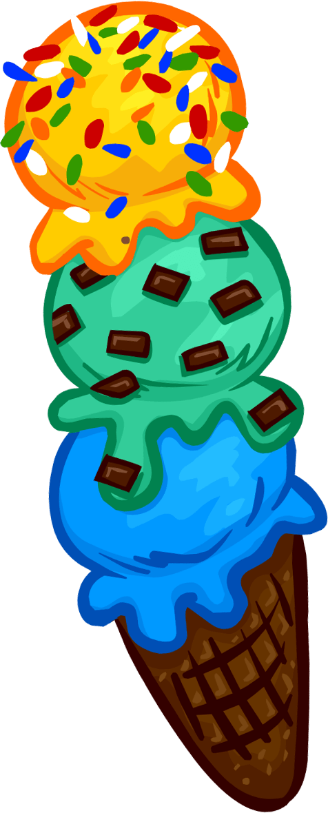 Club Penguin Food Png Clipart (476x1180), Png Download