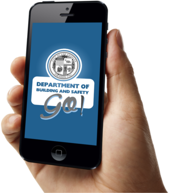 Hand With Mobile Phone - Los Angeles Clipart (600x670), Png Download