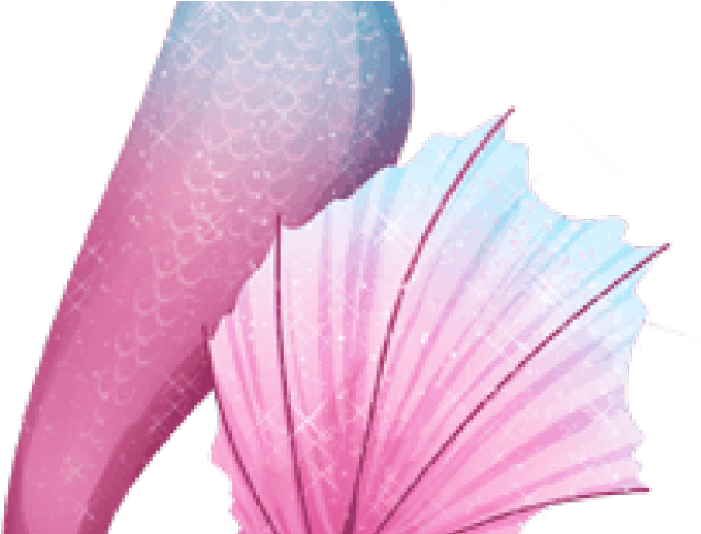 Pink Mermaid Tail Png Clipart (640x480), Png Download