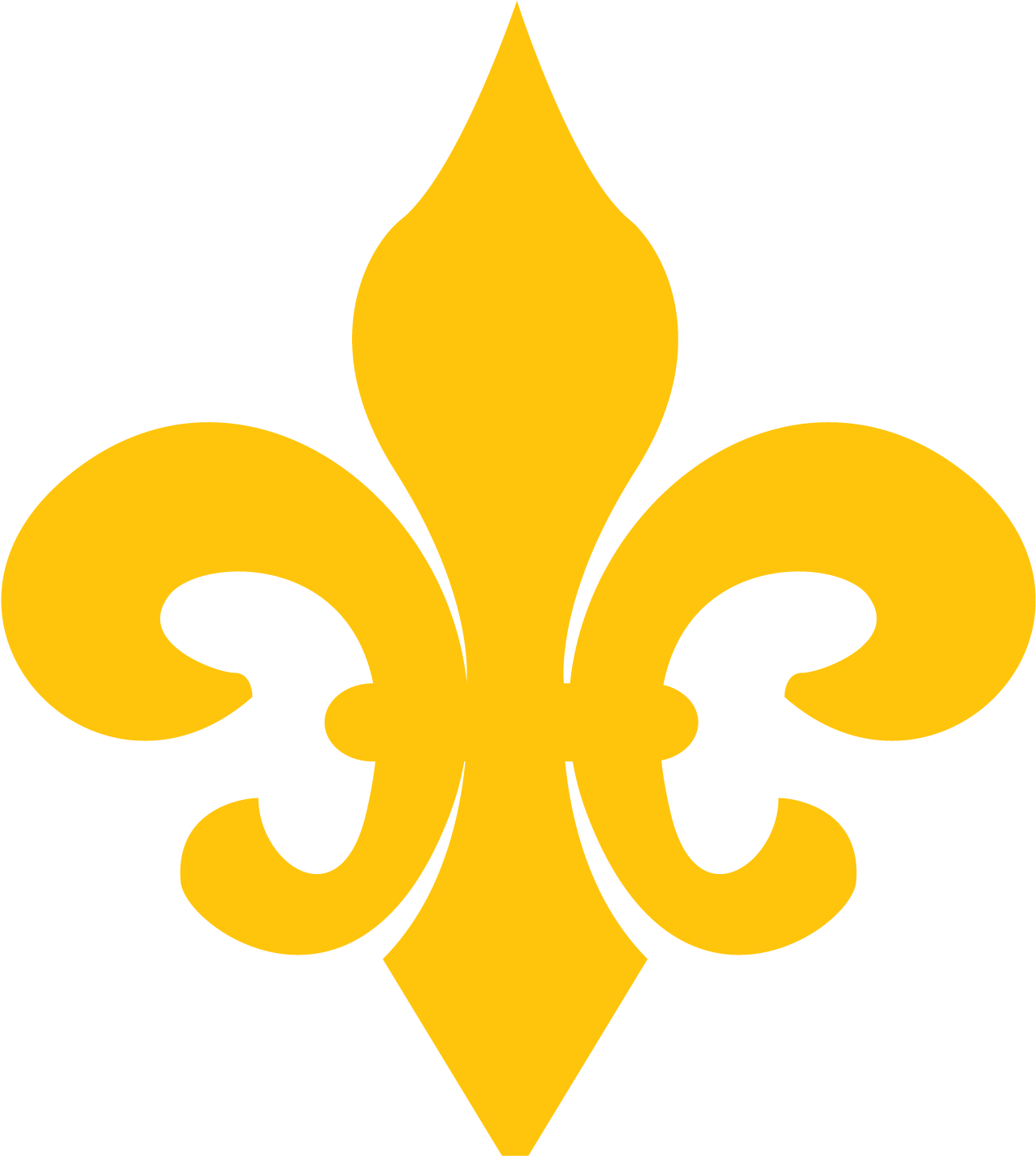 Beautiful Fleur De Lis - Emblem Clipart (1502x1583), Png Download