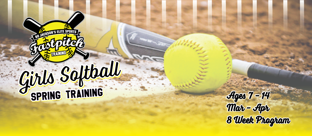 Blast Spring Training Softball Main - College Softball Clipart (1000x435), Png Download