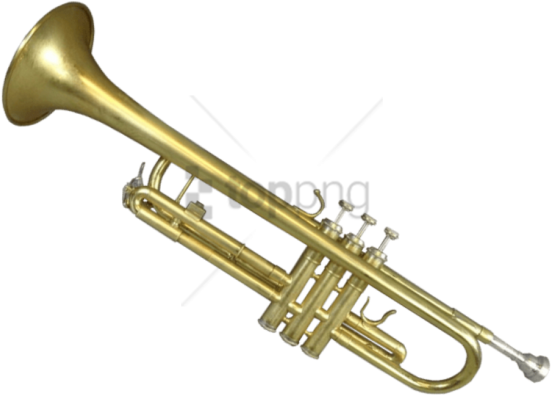 Free Png Trumpet Png Png Image With Transparent Background - Trumpet Png Clipart (850x649), Png Download