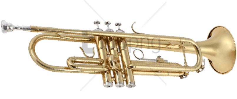 Free Png Trumpet Png Png Image With Transparent Background - Transparent Background Trumpet Transparent Clipart (850x470), Png Download