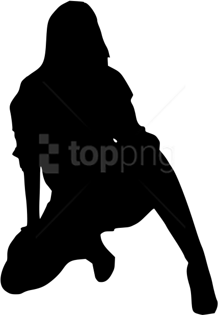 Free Png Woman Silhouette Png - Poodle Silhouette Transparent Background Clipart (480x694), Png Download