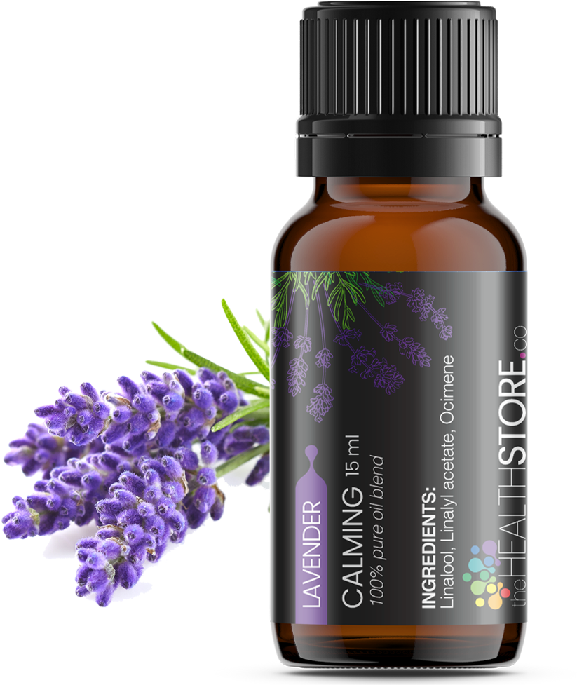 Lavender Calming Essential Oil - Lavender Clipart (1000x1000), Png Download