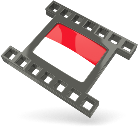 Indonesia Movie Icon Clipart (640x480), Png Download