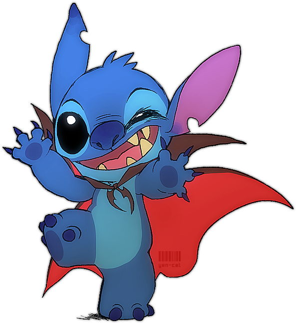 Or Trick By - Cute Stitch Clipart (652x675), Png Download