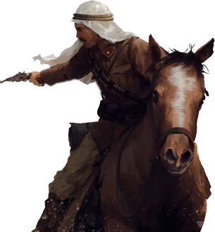#horse #battlefield #battlefield1 #dessert #man #riding - Sorrel Clipart (305x329), Png Download