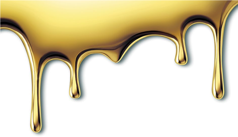 Gold Drip Png , Png Download - Gold Paint Drip Png Clipart (945x545), Png Download