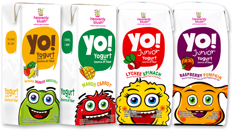 Yogurt - Heavenly Blush Yogurt Yo Clipart (800x500), Png Download