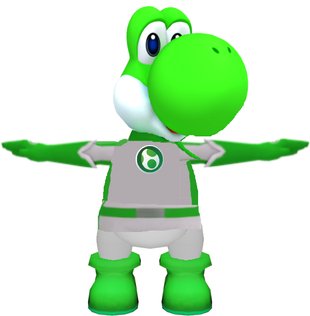 Moto Yoshi , Png Download - Cartoon Clipart (640x651), Png Download