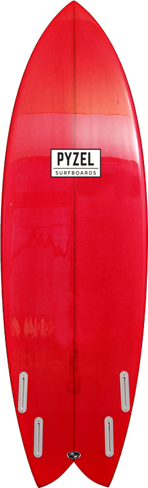 Pyzel Surfboard Details - Surfboard Clipart (825x1100), Png Download