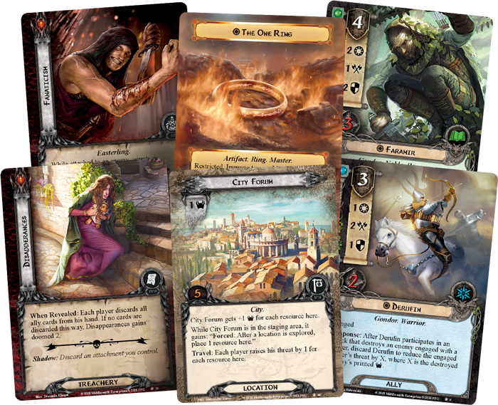 Lord Of The Rings Lcg A Shadow In The East - Collectible Card Game Clipart (700x569), Png Download